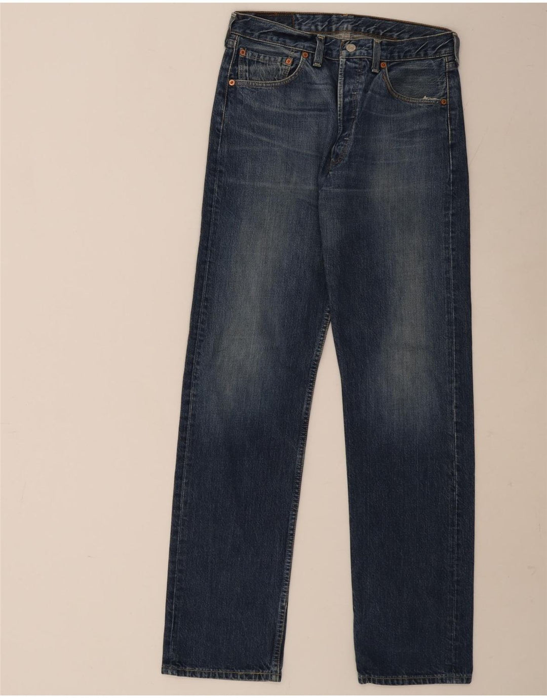 Jeans Levis 501 Straight Masculino W32 L34 Azul