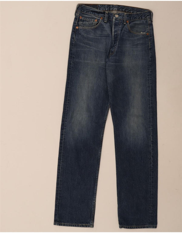 Jeans Levis 501 Straight Masculino W32 L34 Azul