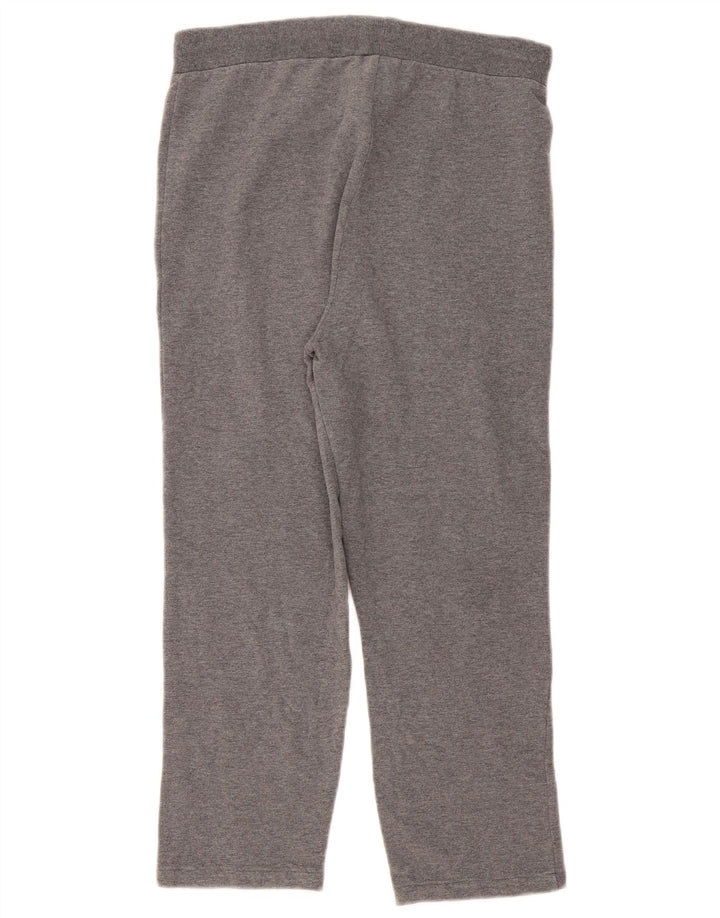 Calça de treino feminina Lotto UK 14 grande cinza