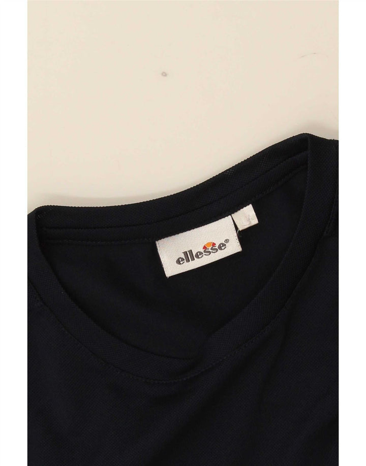 Top Ellesse Meninos 13-14 Anos Azul Marinho