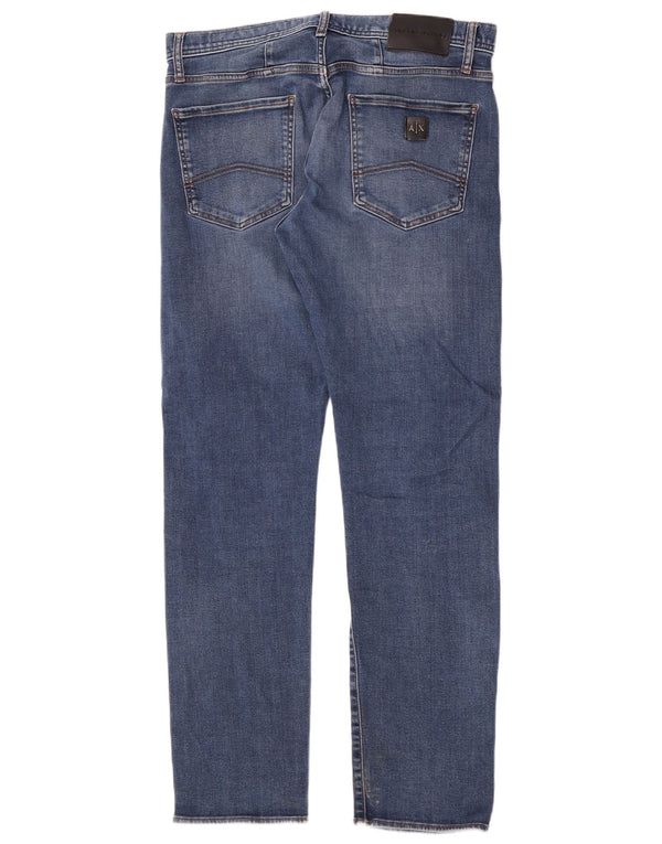 Armani Exchange Mens Jeans Slim W34 L32 Azul