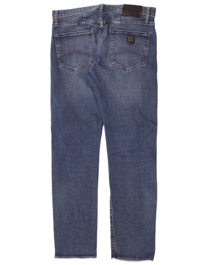 Armani Exchange Mens Jeans Slim W34 L32 Azul