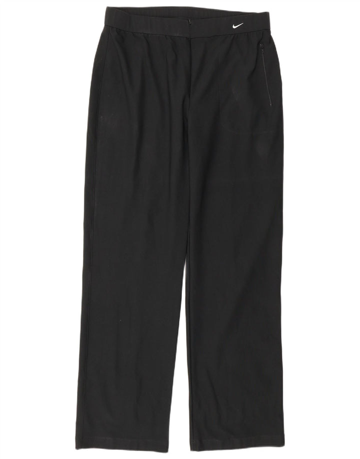 Calça de treino feminina Nike US 12/14 grande poliéster preto