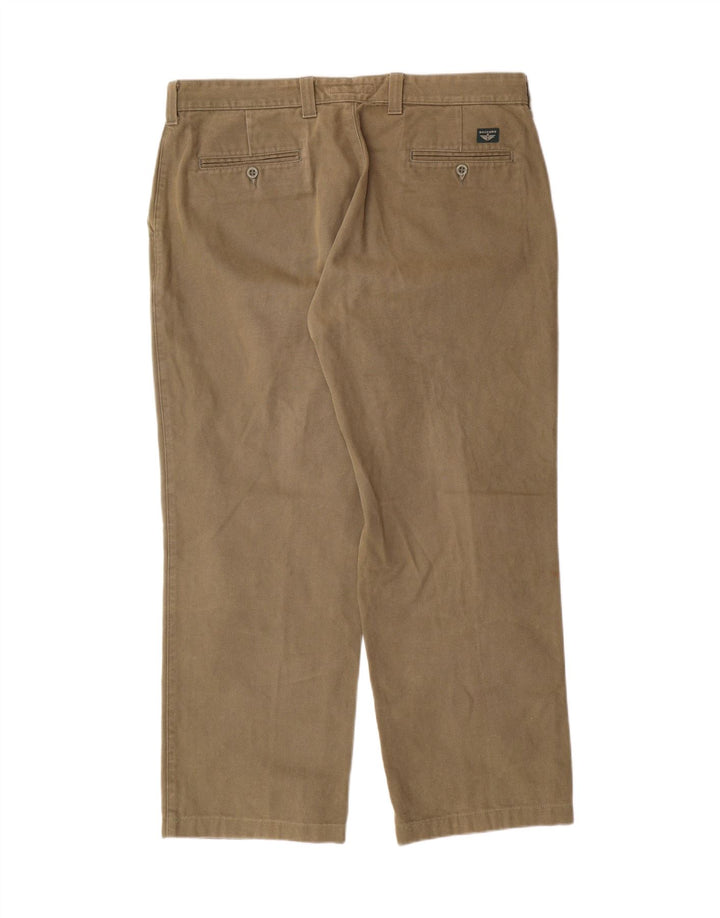 DOCKERS Mens Khakis Straight Chino Trousers W38 L28 Khaki Vintage Dockers and Second-Hand Dockers from Messina Hembry 