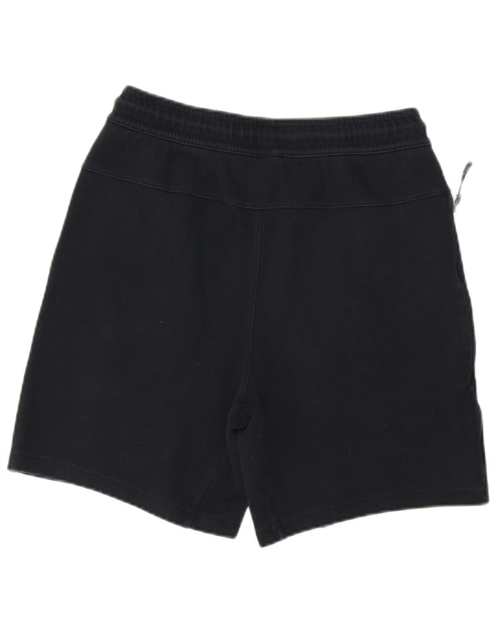 Shorts esportivos masculinos NIKE pequenos de algodão preto