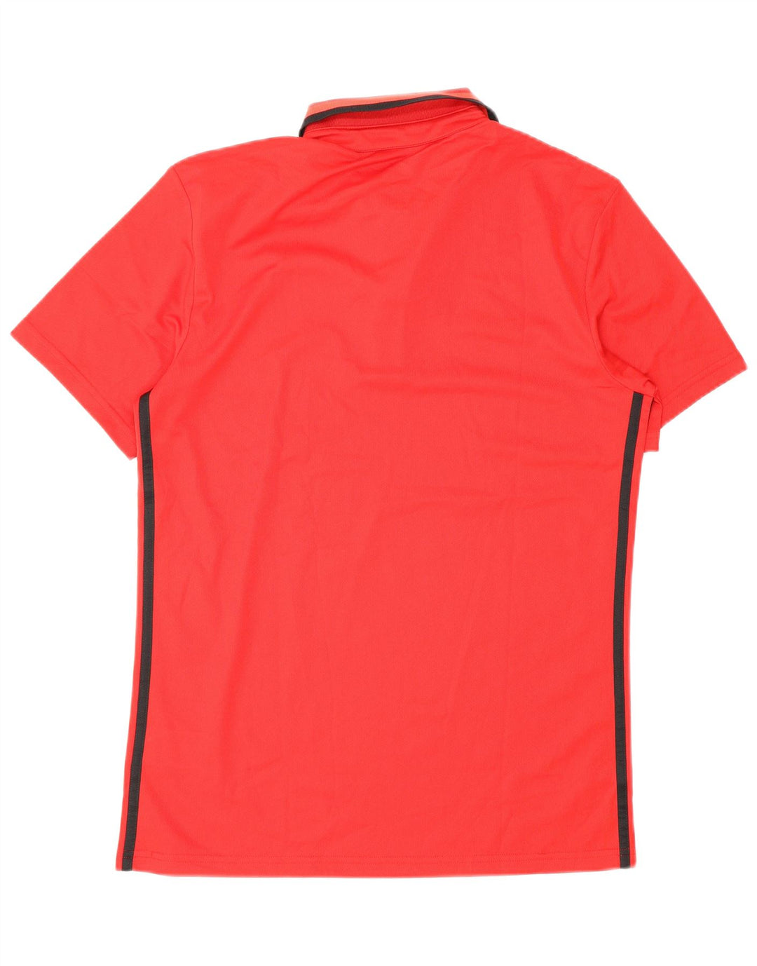 Adidas Mens Climalite Polo Shirt Médio Poliéster Vermelho