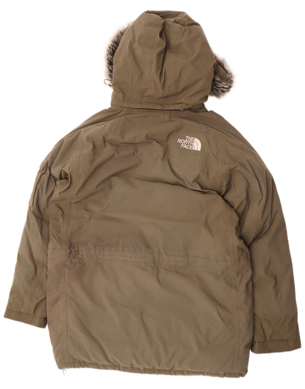 Jaqueta Parka Acolchoada Masculina The North Face Reino Unido 40 Grande Caqui Inverno