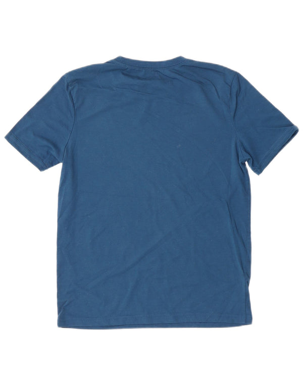 Russell Athletic Boys T-Shirt Top 14-15 Years XL Blue Polyester