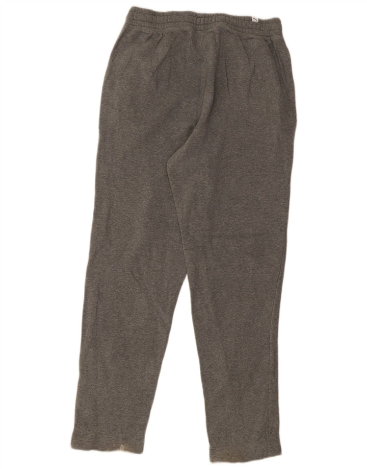 Calça de treino masculina Puma grande algodão cinza