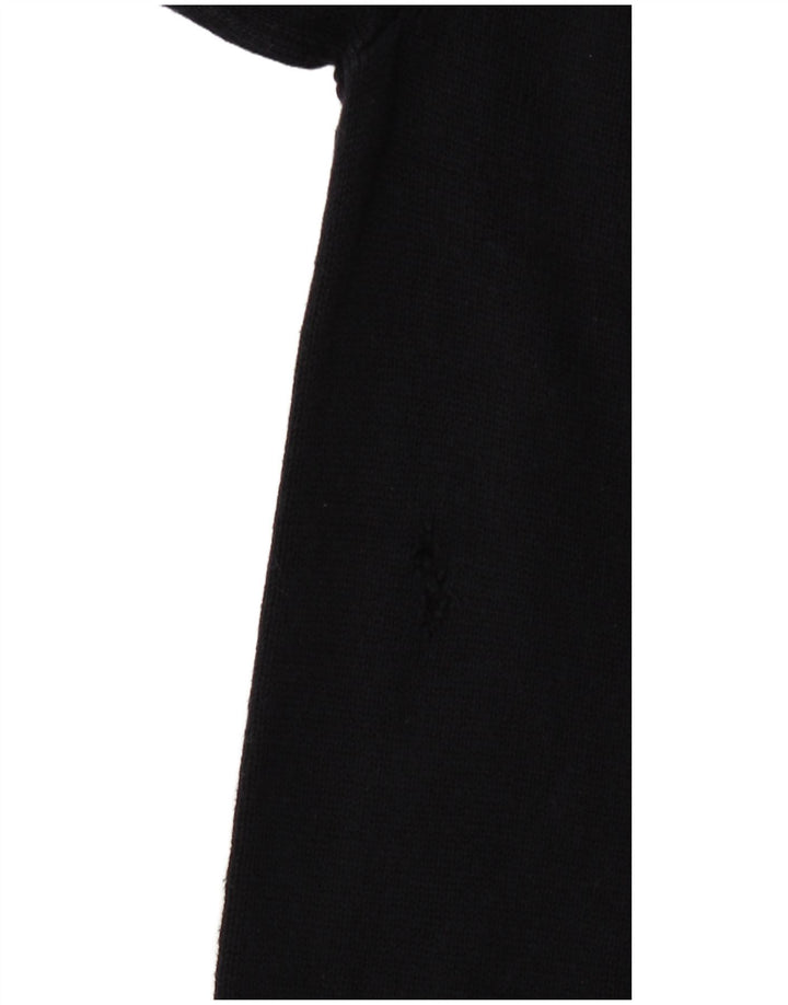 Suéter masculino CHAPS com decote em V XL azul marinho algodão