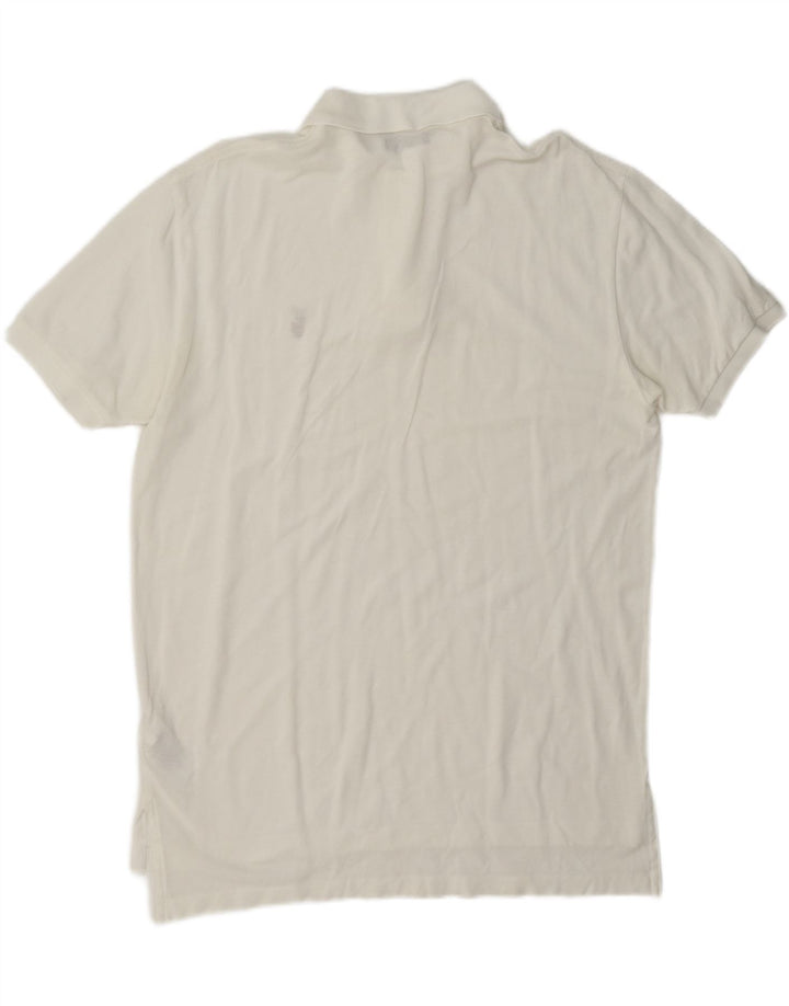 Camisa masculina Polo Ralph Lauren grande algodão branco