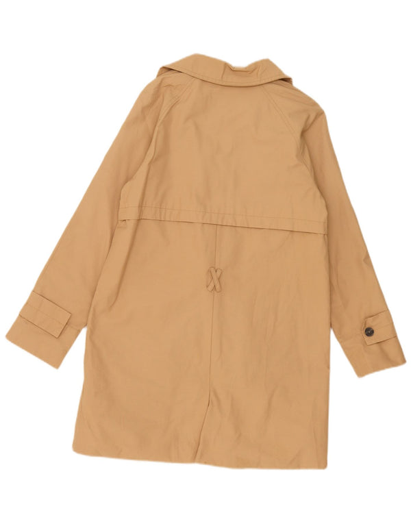 Zara Meninas Trench Coat 13-14 Anos Poliéster Bege