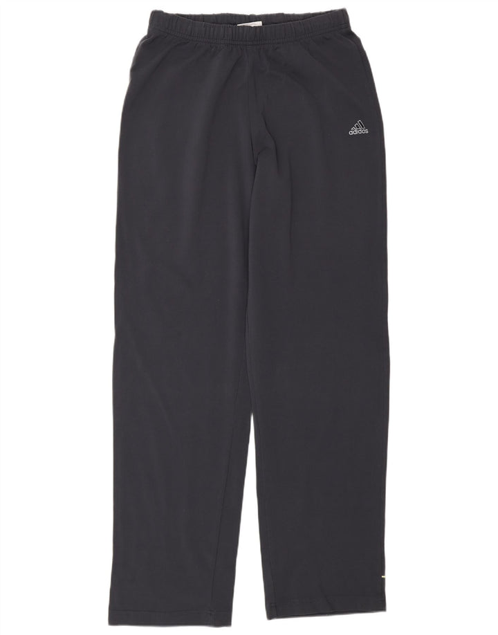 Calça de treino feminina ADIDAS UK 14 grande cinza poliéster