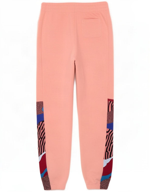 Adidas Calças de treino para meninas Joggers 14-15 anos Rosa Colourblock Algodão