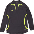 ADIDAS Mens Zip Neck Pullover Tracksuit Top Large Grey Colourblock Vintage Adidas and Second-Hand Adidas from Messina Hembry 