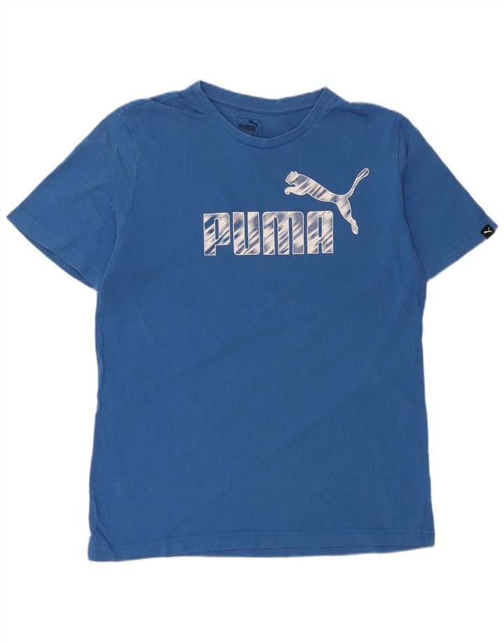 Camiseta Adidas Masculina Graphic Top Pequeno Azul