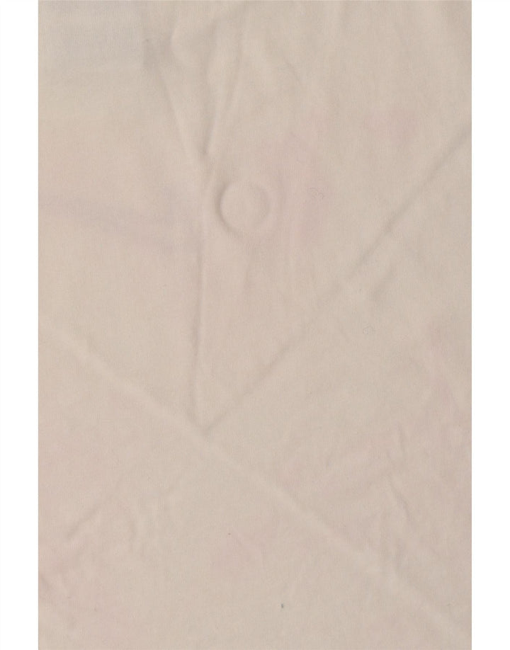 Camiseta feminina Nike Loose Fit Crop Graphic UK 10 pequena algodão branco