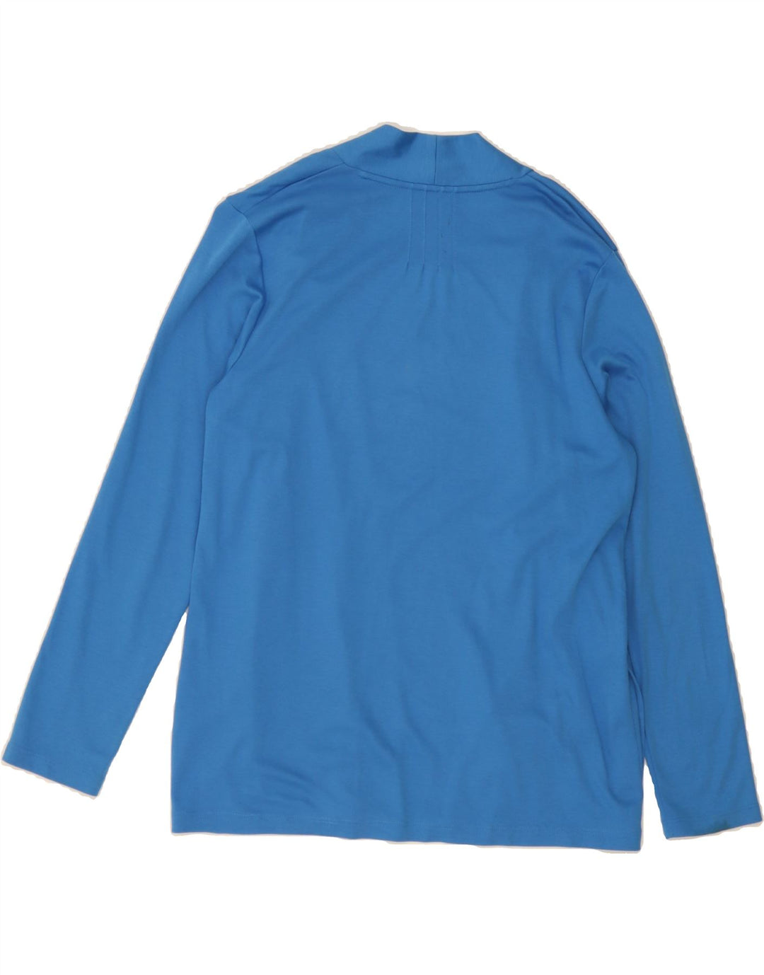 L.L.BEAN Womens Cardigan Top UK 14 Medium Blue Cotton Vintage L.L.Bean and Second-Hand L.L.Bean from Messina Hembry 