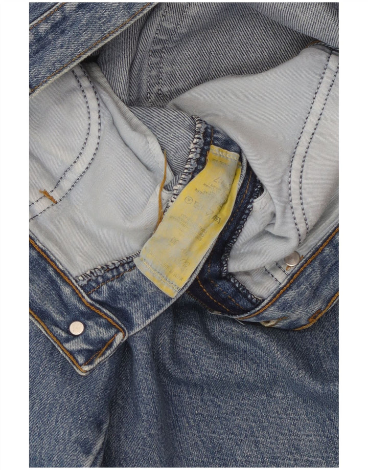 Jeans retos masculinos WRANGLER W28 L30 algodão azul