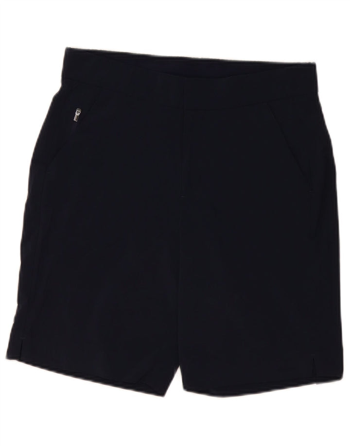 Shorts chino feminino ATHLETA US 2 XS W30 azul marinho poliéster