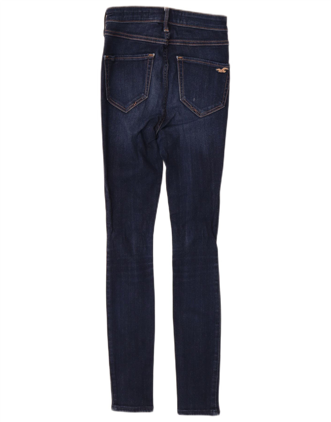 Calça jeans feminina HOLLISTER California Jegging US 00 2XS W23 L26 azul marinho