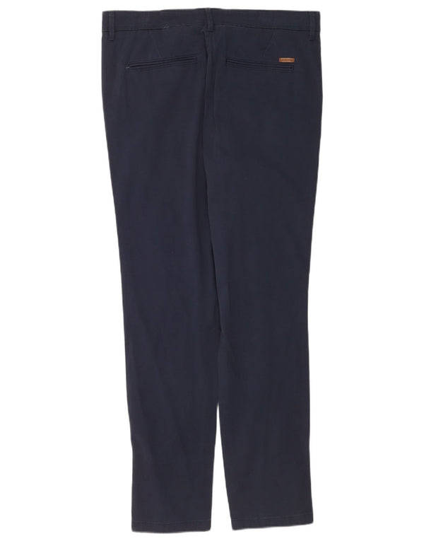 Calça Chino Masculina Slim Fit Jack & Jones W34 L32 Azul Marinho