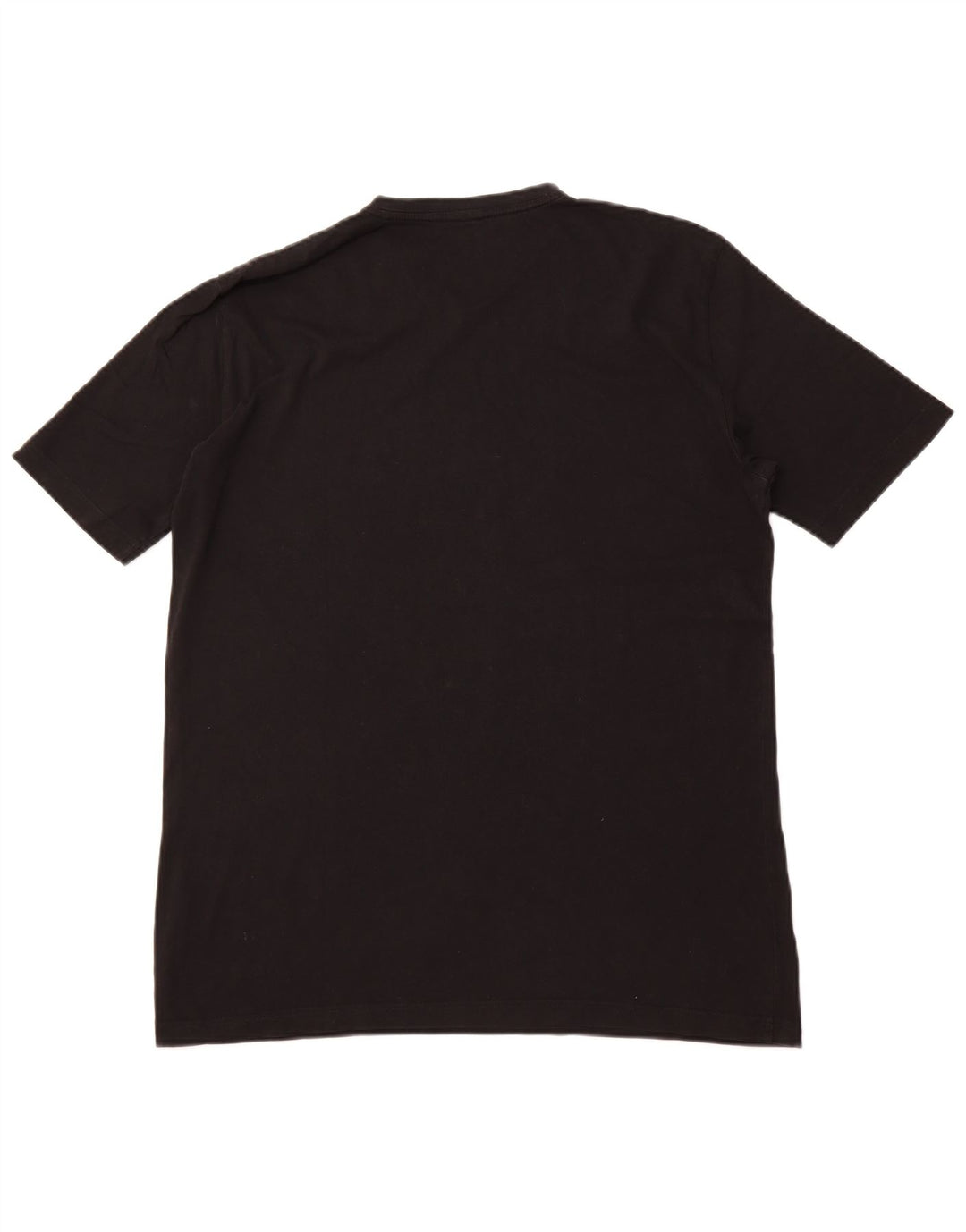 Camiseta masculina HUGO BOSS Top grande de algodão preto