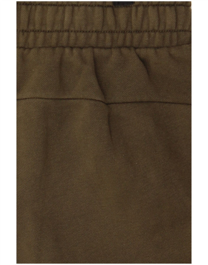 Calça de treino masculina Puma Joggers médio cáqui algodão