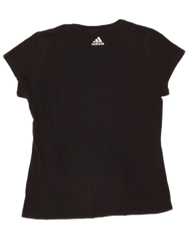 Camiseta Adidas Feminina Gráfica Top UK 12 Médio Preto