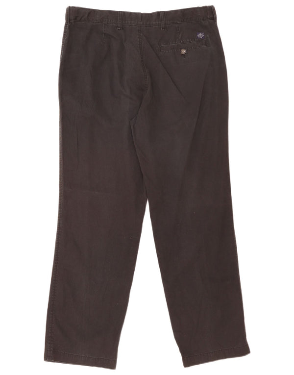 Calça Chino Regular Masculina Marks & Spencer W36 L31 Algodão Preto