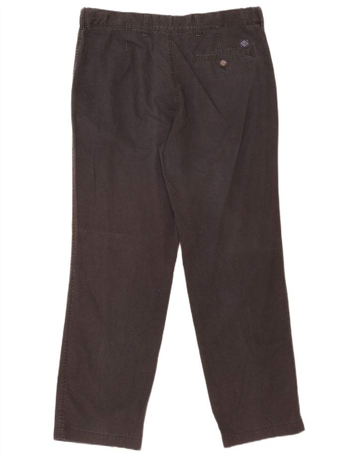 Calça Chino Regular Masculina Marks & Spencer W36 L31 Algodão Preto