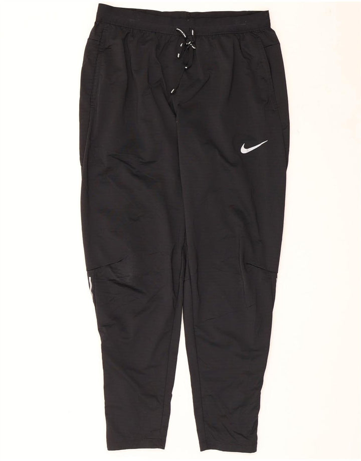 Calça de treino masculina NIKE Dri Fit grande poliéster preto