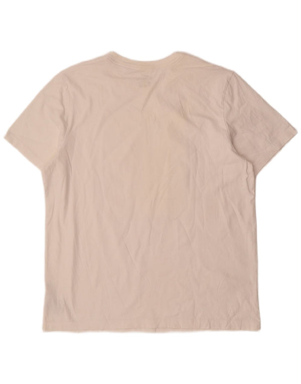Camiseta Nike masculina gráfica Top XL algodão branco