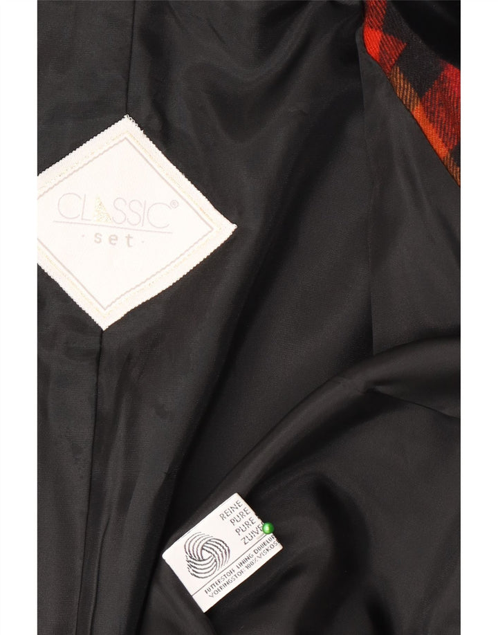 Jaqueta blazer feminina CLASSIC UK 16 grande guingão multicolorido
