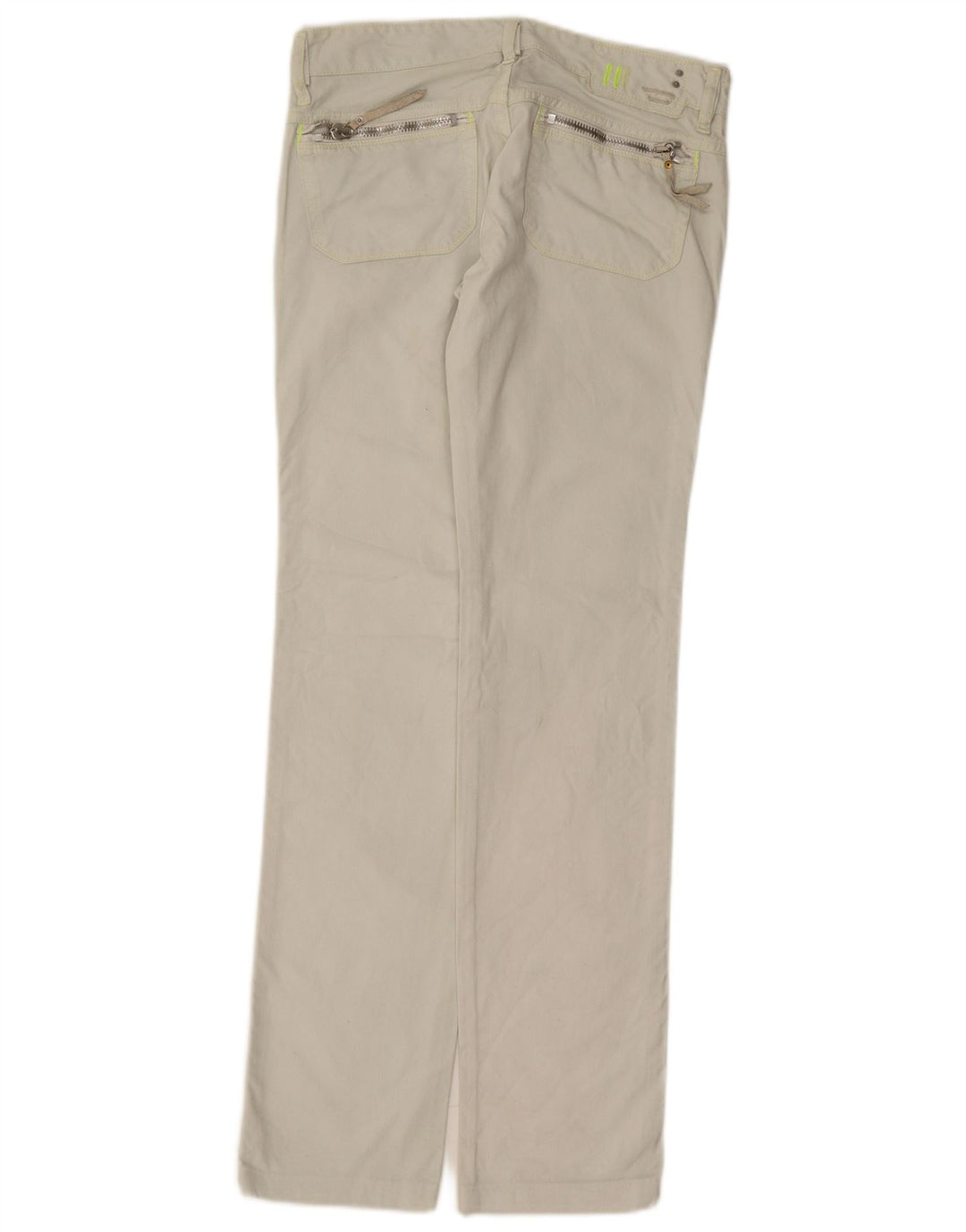 Jeans Slim Feminino Diesel W27 L31 Algodão Branco