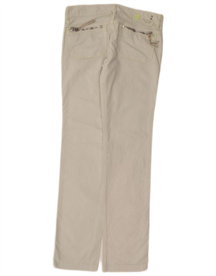 Jeans Slim Feminino Diesel W27 L31 Algodão Branco