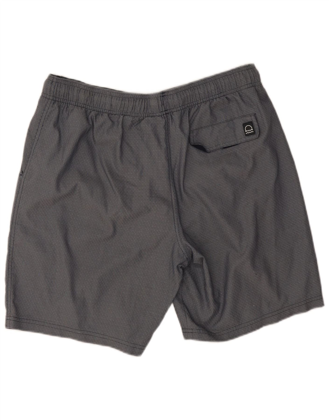Shorts esportivos masculinos Marks & Spencer grande algodão geométrico azul marinho
