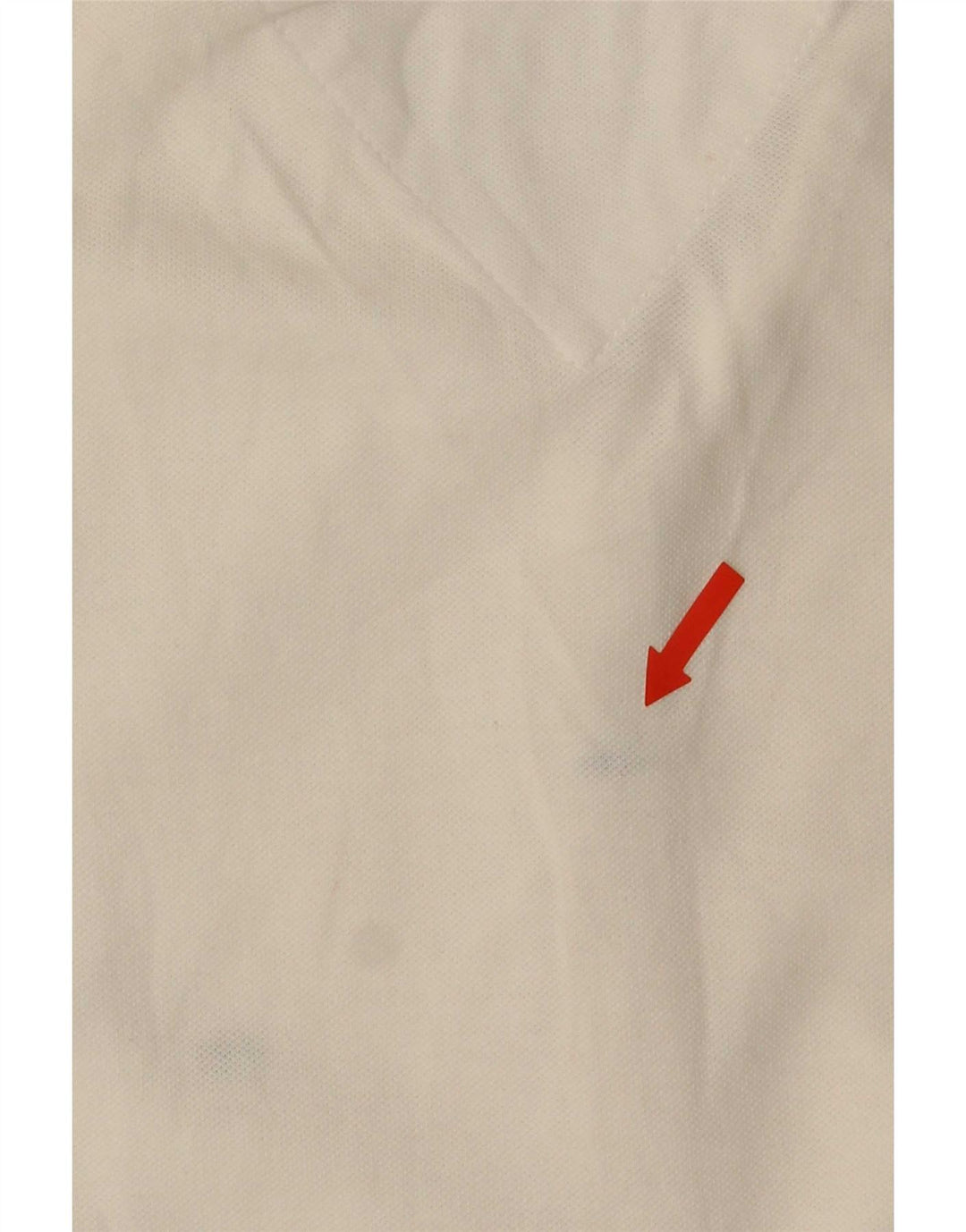 Camisa polo feminina Tommy Hilfiger Reino Unido 12 médio algodão branco