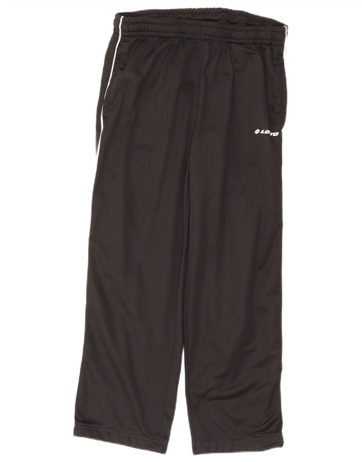 Calça de treino masculina Lotto XL poliéster preto
