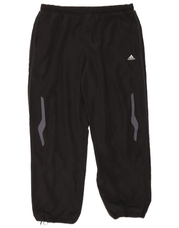 Adidas Mens Climacool Calças de treino Joggers XL Preto Colourblock