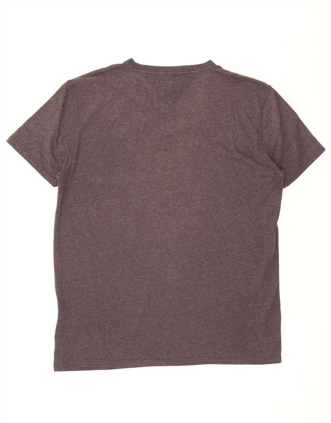 TOMMY HILFIGER Mens Regular Fit T-Shirt Top Medium Grey Cotton Vintage Tommy Hilfiger and Second-Hand Tommy Hilfiger from Messina Hembry 