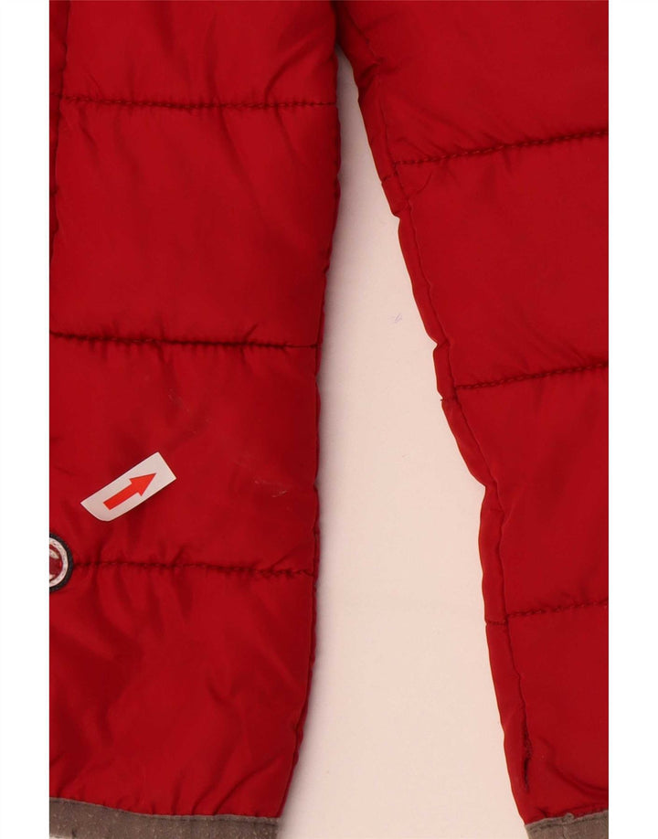 Colmar Meninos Casaco Acolchoado Com Capuz 15-16 Anos 2XL Poliéster Vermelho