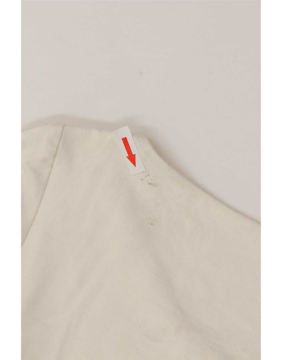 Blusa feminina Luisa Spagnoli UK 10 pequena branca colorblock viscose