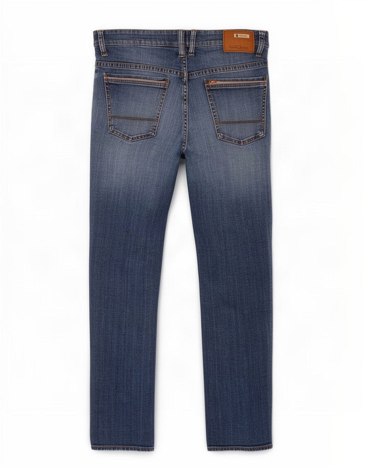 Camel Active Masculino Houston Straight Jeans W38 L27 Azul Algodão
