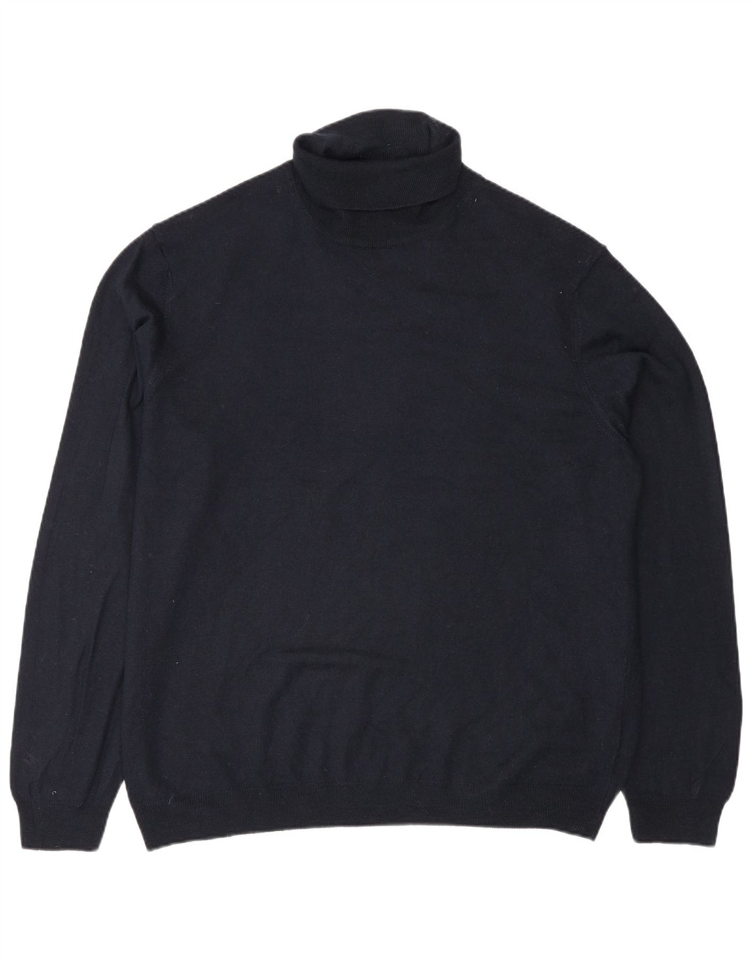Suéter masculino Marks & Spencer com gola redonda 2XL azul marinho acrílico
