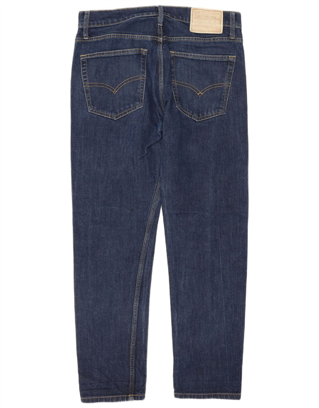 Levi's Masculino 511 Slim Jeans W32 L30 Azul Marinho Algodão