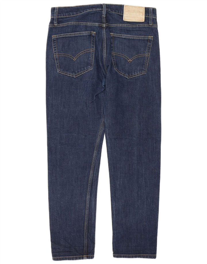 Levi's Masculino 511 Slim Jeans W32 L30 Azul Marinho Algodão