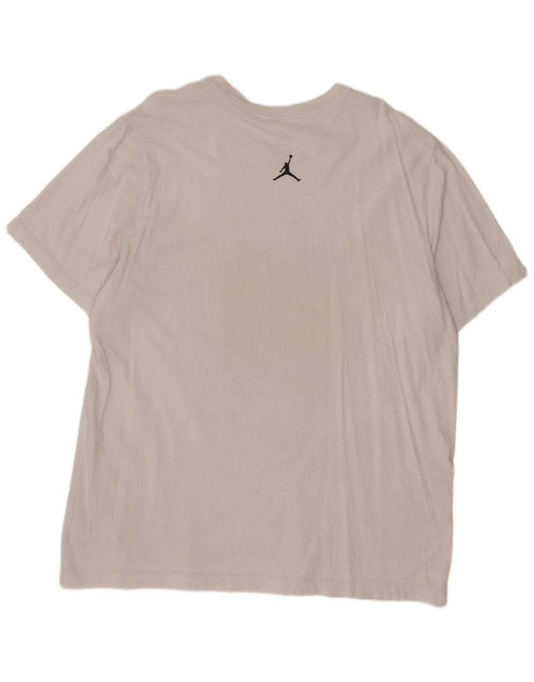 Camiseta Jordan masculina gráfica Top XL algodão branco