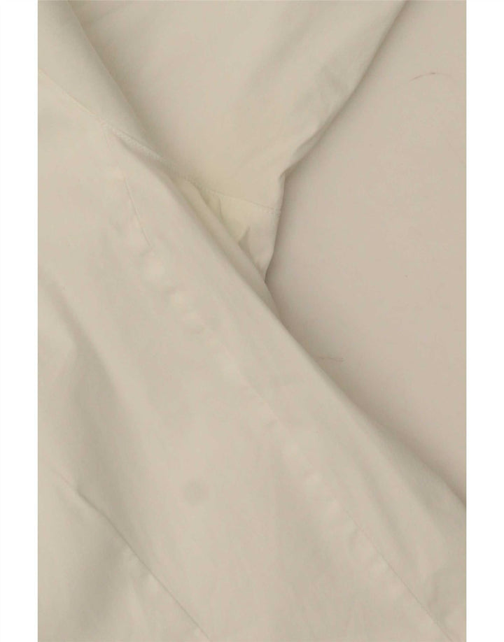 Camisa feminina Massimo Dutti EU 40 médio algodão branco