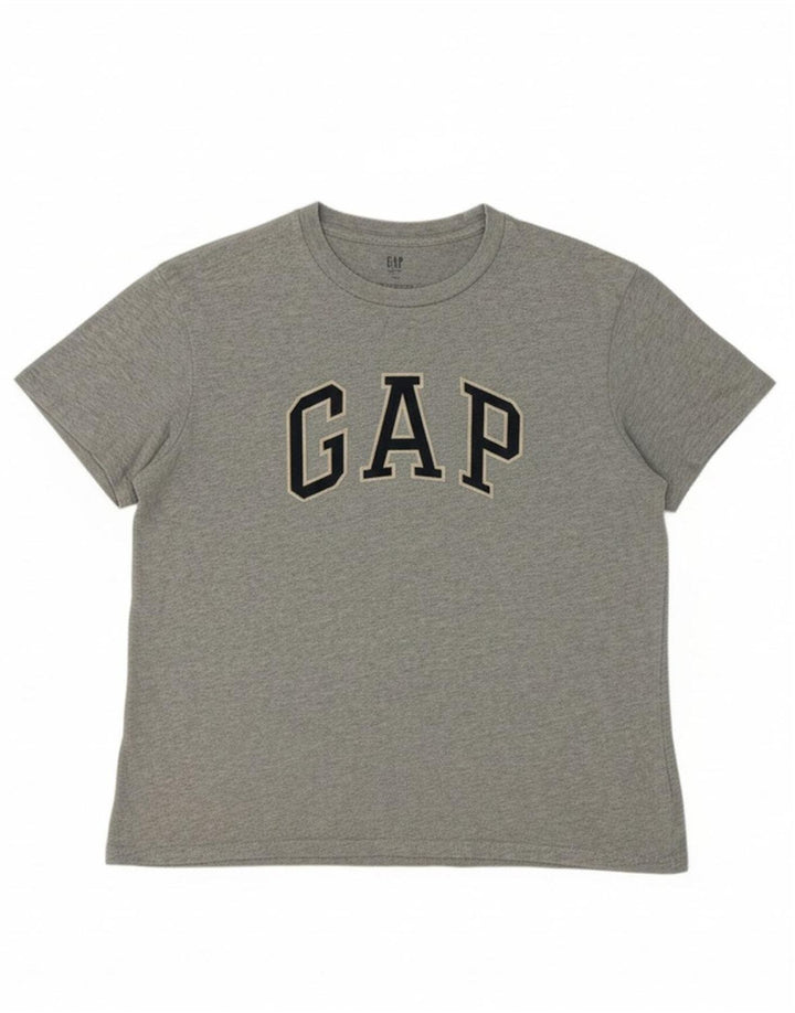 Camiseta GAP Boys Graphic 14-15 Anos Algodão Cinza